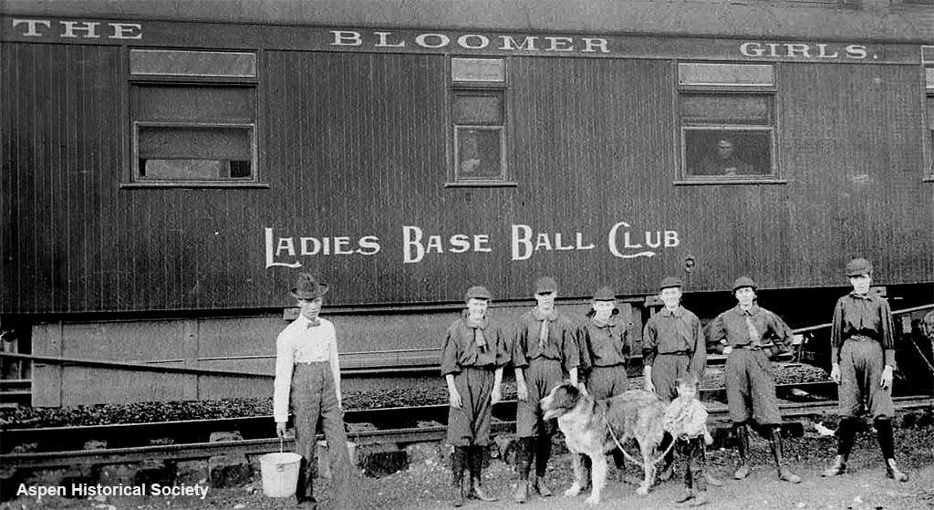 ‘Bloomer Girls’ Baseball Teams