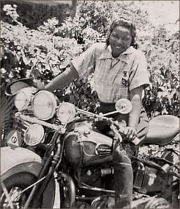 Pioneering motorcyclist Bessie Stringfield