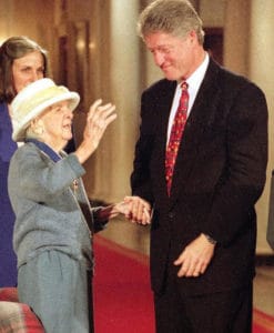 Marjory Stoneman Douglas at the White House