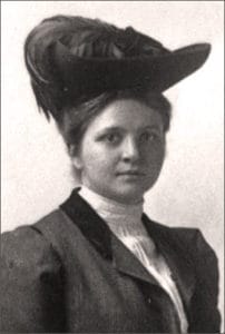 Frances Perkins as a young women