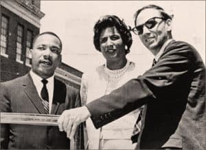 Martin Luther King, Constance Baker Motley and Civil Rights attorney William Kunstler