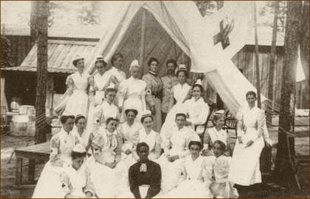 Prior to the Spanish-American War in 1898, nurses did not have an official unit within the U.S. military.