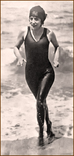 The history-changing body suit swimwear.