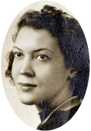 Elizabeth Catlett as a young student