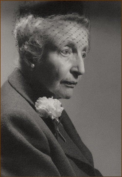 An elderly Louise Boyd not long before her death in 1972