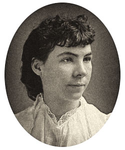 Oval image of Madeline Pollard