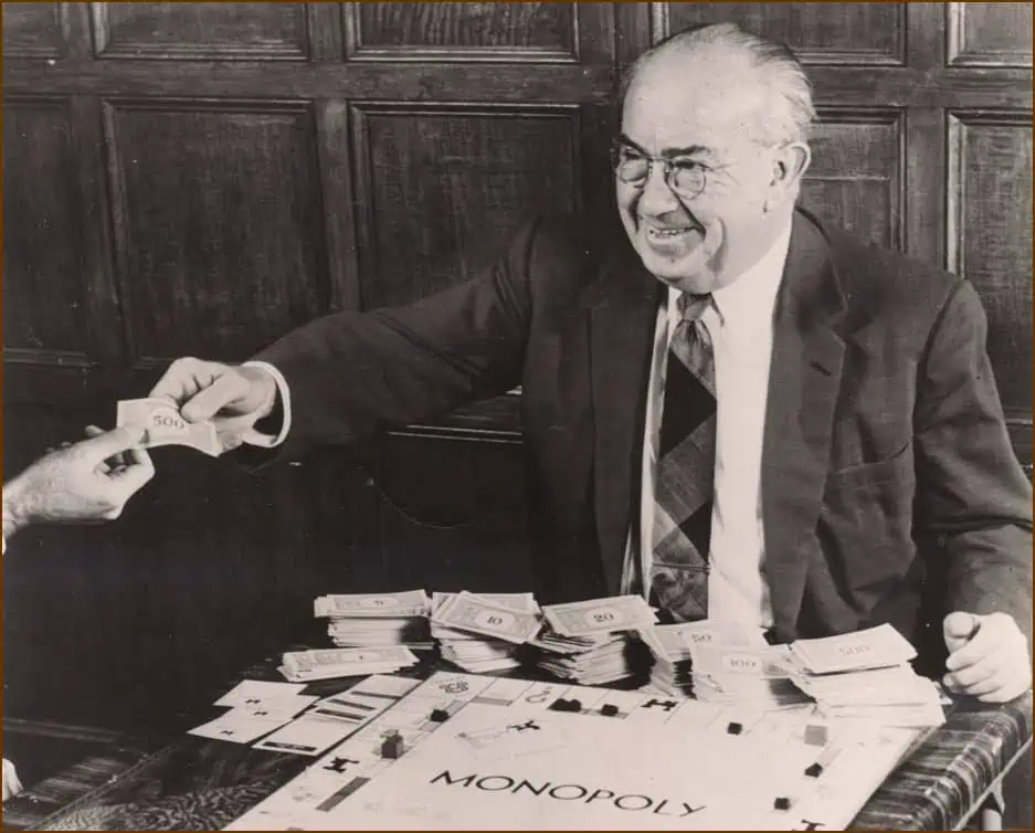 Charles Darrow who stole the patented Monopoly game from Elizabeth Magie