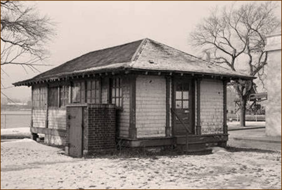 The hut on North Brother Island in which Typhoid Marry was quarantined.