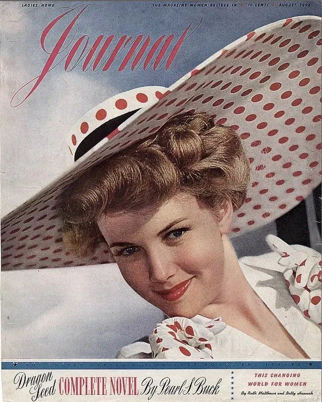 Cover of the 1942 Ladies Home Journal